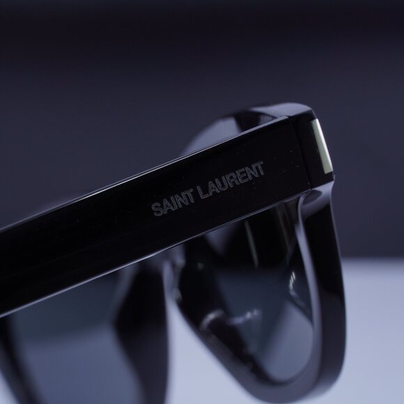 Saint Laurent SL746 001 Square Sunglasses – Black - Picture 9 of 10